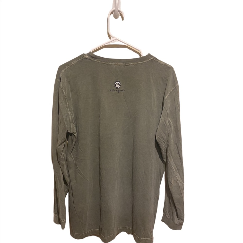✨On Sale✨ Life is good Long Sleeve Tee - Picture 3 of 4
